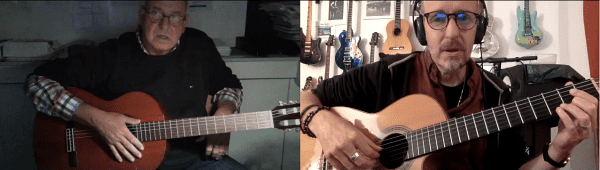 Video Gitarrenstunde online